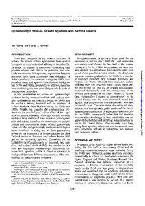 Amphetamines / Phenethylamines / Phenols / Asthma / Fenoterol / Salmeterol / Isoprenaline / Beta-adrenergic agonist / Bronchodilator / Pulmonology / Medicine / Respiratory therapy