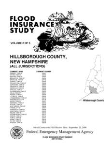 VOLUME 2 OF 5  HILLSBOROUGH COUNTY, NEW HAMPSHIRE (ALL JURISDICTIONS) COMMUNITY NAME