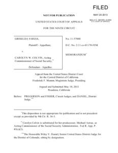 FILED NOT FOR PUBLICATION UNITED STATES COURT OF APPEALS MAYMOLLY C. DWYER, CLERK