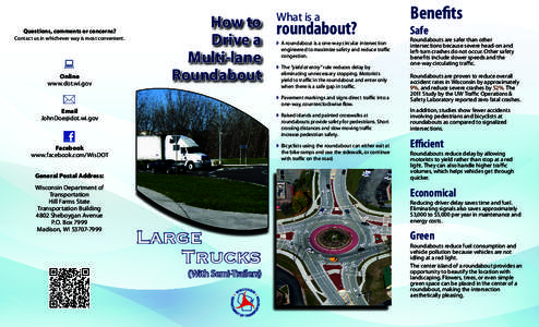 What is a  How to roundabout? Drive a Multi-lane Roundabout