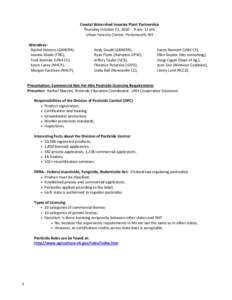 Soil contamination / Agriculture / Pest control / Environmental effects of pesticides / Federal Insecticide /  Fungicide /  and Rodenticide Act / Worker Protection Standard / Pesticide / Herbicide / Pesticides / Environment / Health