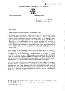 European External Action Service / International reaction to 2008 Tibetan unrest / Tibetan sovereignty debate / Tibetan independence movement / Asia / Tibet