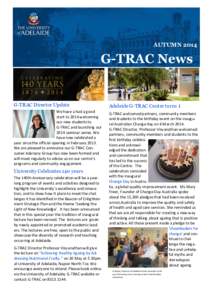AUTUMN[removed]G-TRAC News G-TRAC Director Update