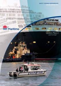SAFETY THROUGH PARTNERSHIPS ANNUAL REPORT 2011 NSW MARITIME ANNUAL REPORT[removed]A