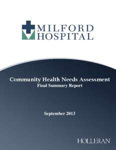 Milford /  New Hampshire / Milford /  New Jersey / Milford Hospital / Milford /  Pennsylvania / Milford /  Delaware / Milford / Needs assessment / CHNA20 / Geography of the United States / Milford /  Connecticut / Milford /  Massachusetts