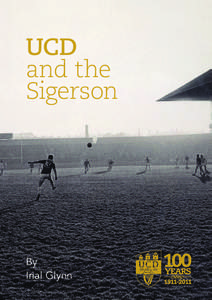 UCD and the Sigerson By Irial Glynn