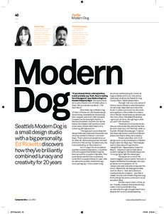 40  Profile Modern Dog Robynne Raye Specialising in poster