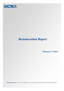 Remuneration Report 2014 ENG