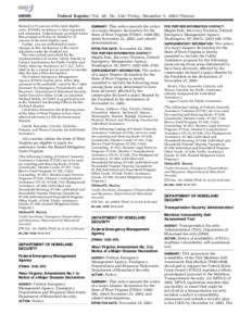 [removed]Federal Register / Vol. 68, No[removed]Friday, December 5, [removed]Notices limited to 75 percent of the total eligible costs. If Public Assistance is later requested