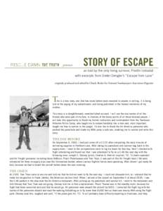 STORY OF ESCAPE  presents