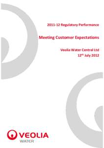Veolia Water Central Risk and Compliance Statement 2012