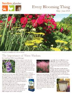 Every Blooming Thing May - June 2014 NHG.com  Perennials are a beautiful part of a water-wise landscape.