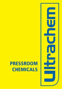 PRESSROOM CHEMICALS - DRUPA:HSET CSET LEAFLET