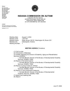 Members Rep. Dennie Oxley Rep. Vanessa Summers Rep. Robert Alderman Rep. Cleo Duncan Sen. Kent Adams