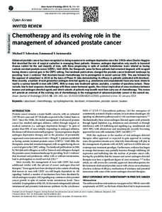 Benzoates / Carbamates / Oncologists / Alkaloids / Docetaxel / Prostate cancer / Abiraterone / William K. Oh / Cabazitaxel / Medicine / Chemistry / Organic chemistry