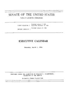 Senate of Canada / Ratification / William Hildenbrand / Public law / Government / United States Senate / Law