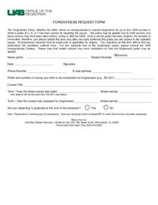 Microsoft Word - Forgiveness Request Form Revised 06_21_2012[1].docx