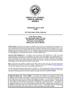 Freedom of information in the United States / Freedom of information legislation / Local government in New Hampshire / Local government in the United Kingdom / Brown Act / Clerk / Public comment / Agenda / Government / State governments of the United States / California statutes