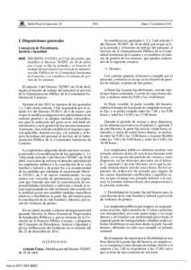 Boletín Oficial de Canarias númI. Disposiciones generales Consejería de Presidencia, Justicia e Igualdad 6682 DECRETO, de 22 de diciembre, que