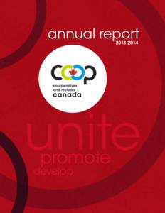 annual report 	2013-2014 unite promote