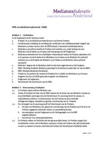 Microsoft Word - MfN-Mediation Reglement 2008.doc