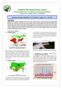 Geography of Africa / Government / Precipitation / Rain / Abuja