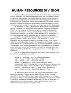 Microsoft Word - History of HRD.doc
