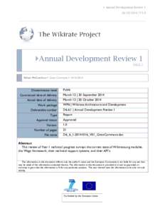Annual Development Review 1