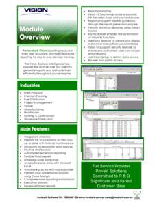 Microsoft Word - Module Overview Vision 1PG[removed]doc