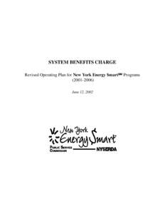 NYSERDA - Revised Operating Plan for New York Energy $mart Programs[removed]