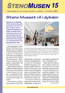 STENOMUSEN 15 MEDLEMSBLAD FOR STENO MUSEETS VENNER -  OKTOBER