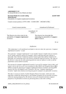 A6AMENDMENT 135 by Zuzana Roithová, Jerzy Buzek and others