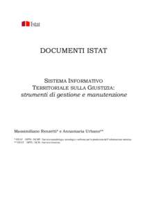 Microsoft Word - SITG - Gestione e Manutenzione v19.doc