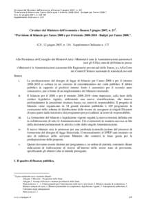 Circolare Ministero economia finanze 5 giugno 2007 n21.rtf