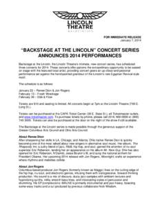 Lincoln Theatre / Columbus /  Ohio / Columbus Association for the Performing Arts / Columbus /  Georgia / Ohio State University / Lincoln /  Nebraska / Geography of the United States / Ohio / Columbus /  Ohio metropolitan area