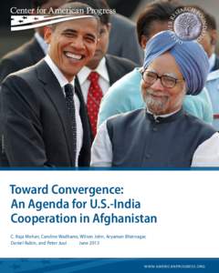AP Photo/Gurinder Osan  Toward Convergence: An Agenda for U.S.-India Cooperation in Afghanistan C. Raja Mohan, Caroline Wadhams, Wilson John, Aryaman Bhatnagar,