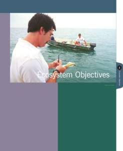 3  Photo: John Cooper Ecosystem Objectives
