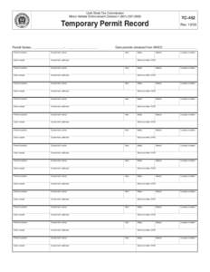 Clear form  Print Form Utah State Tax Commission Motor Vehicle Enforcement Division • ([removed]