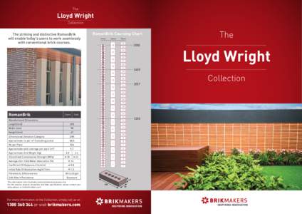 The  Lloyd Wright Collection  RomanBrik