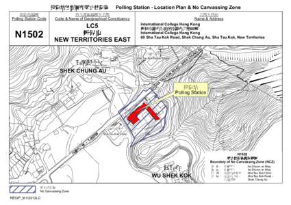 Polling Station - Location Plan & No Canvassing Zone  ^ ^