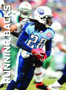 RUNNING BACKS 52 ROTOWIRE FANTASY FOOTBALL GUIDE Chris Johnson  WWW.ROTOWIRE.COM