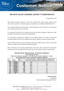Microsoft Word[removed]Gwydir Valley Channel Capacity heads up.doc