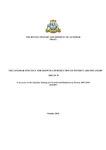 Zanzibar City / Poverty / Development / Presidents of Zanzibar / Poverty reduction / Amani Abeid Karume / Chama cha Mapinduzi / Economic development / Stone Town / Tanzania / Africa / Zanzibar