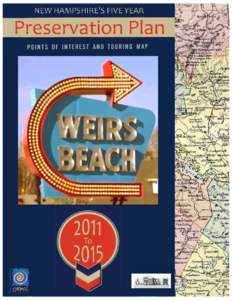 Heading Plac e your mes sage here. F or maximum i mpact, us e two or thr ee sentences. Cover Photo:  The iconic Weirs Beach sign has greeted and guided auto tourists and travelers  since its erection 