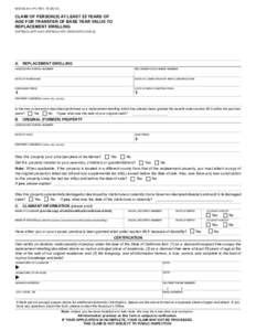 BOE-60-AH (P1) REV[removed]CLAIM OF PERSON(S) AT LEAST 55 YEARS OF AGE FOR TRANSFER OF BASE YEAR VALUE TO REPLACEMENT DWELLING (INTRACOUNTY AND INTERCOUNTY, WHEN APPLICABLE)