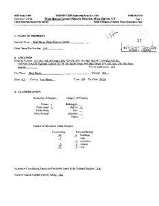 OMB Form[removed]USDI/NPS NHHP Registration Form (Rev. 8-86)