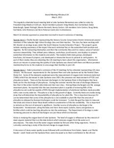 Fisheries / Wetlands / Spokane /  Washington / Latah Creek / Spokane River / Washington / Algal bloom / Lake / Phosphorus / Water / Geography of the United States / Matter