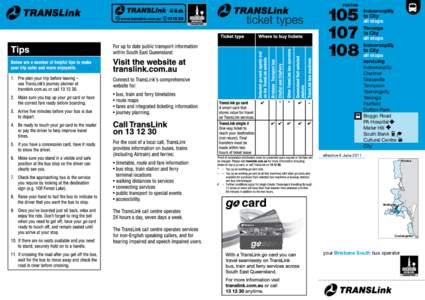 routes  ticket types[removed]