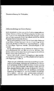 Zusammenfassung der Diskussion  Diskussionsbeitrag von Gerard Batliner Ich bin beeindruckt von dem, was uns Urs Cavelti in seinem soeben ge­ haltenen Referat zur Grösse einer Diözese gesagt hat. Sie haben es ge­ hör