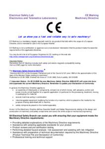 Microsoft Word - SII web site_CE Machinery.doc